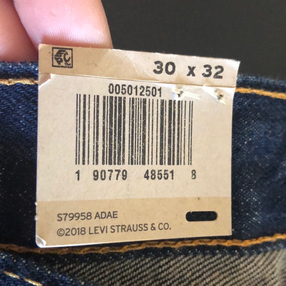 Levi’s 501 30x32 straight leg stretch jeans - Picture 4 of 7